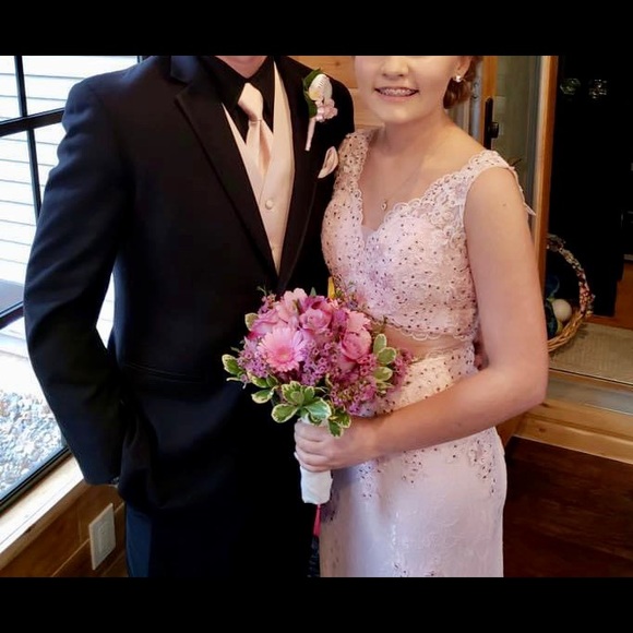 Elizabeth K Pink Prom Dress - Picture 12 of 12